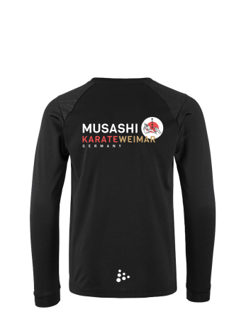 Longsleeve für Kinder | Musashi Weimar | schwarz