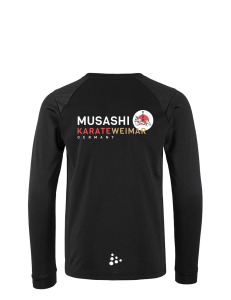 Longsleeve für Kinder | Musashi Weimar | schwarz