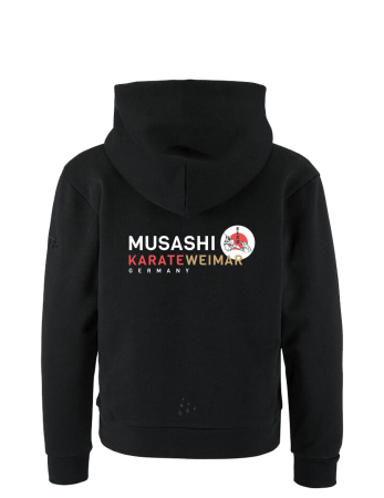 Kapuzensweatshirt für Kinder | Musashi Weimar | schwarz #1
