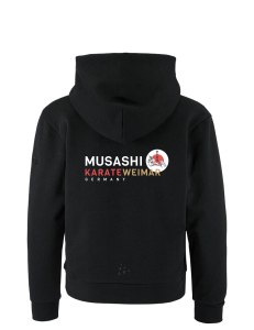 Kapuzensweatshirt für Kinder | Musashi Weimar | schwarz #1