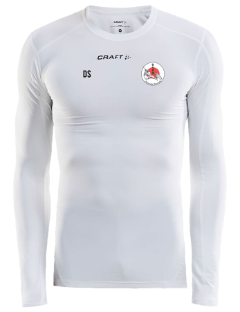Kompressions-Longsleeve Unisex | Musashi Weimar | weiss