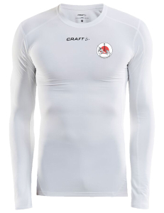 Kompressions-Longsleeve Unisex | Musashi Weimar | weiss