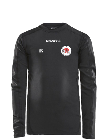 Kompressions-Longsleeve für Kinder | Musashi Weimar | schwarz