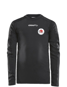 Kompressions-Longsleeve für Kinder | Musashi Weimar | schwarz