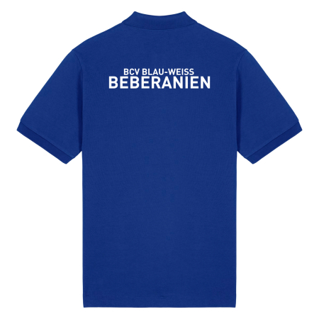 Polo Unisex | Stanley Stella Prepster 2.0 | worker blue | Bebraer Carnevalsverein Blau-Weiß Beberanien e.V.