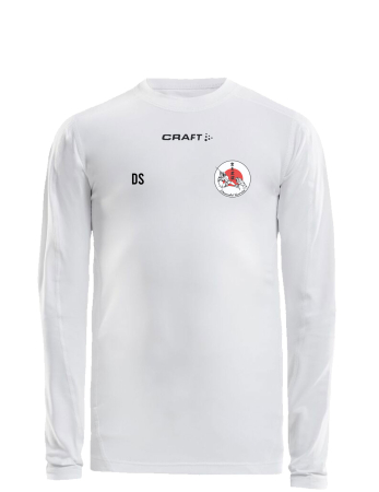 Kompressions-Longsleeve für Kinder | Musashi Weimar | weiss