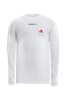 Kompressions-Longsleeve für Kinder | Musashi Weimar | weiss