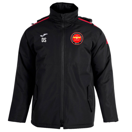 Anorak | JOMA Trivor | schwarz/rot | ESV Lokomotive Erfurt 1927 e.V.