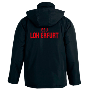 Anorak | JOMA Trivor | schwarz/rot | ESV Lokomotive Erfurt 1927 e.V.