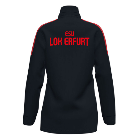 Anorak für Damen | JOMA Trivor | schwarz/rot | ESV Lokomotive Erfurt 1927 e.V.