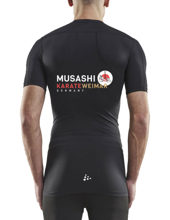 Kompressions Shirt Unisex | Musashi Weimar | schwarz
