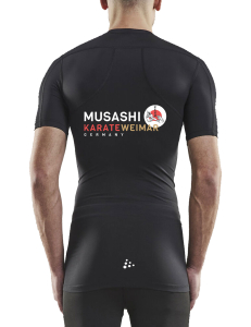 Kompressions Shirt Unisex | Musashi Weimar | schwarz