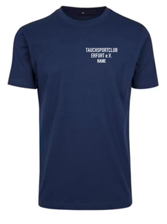 T-Shirt für Herren | Build Your Brand | navy | Tauchsportclub Erfurt e.V.