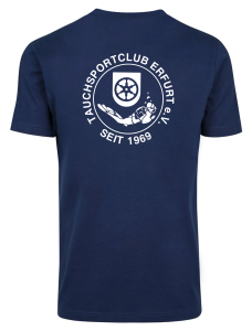 T-Shirt für Herren | Build Your Brand | navy | Tauchsportclub Erfurt e.V.
