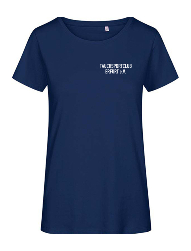 T-Shirt für Damen | Promodoro | french navy | Tauchsportclub Erfurt e.V.