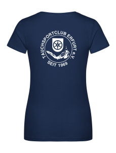 T-Shirt für Damen | Promodoro | french navy | Tauchsportclub Erfurt e.V.