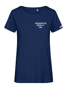 T-Shirt für Damen | Promodoro | french navy | Tauchsportclub Erfurt e.V.