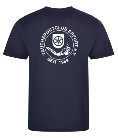 Funktionsshirt für Herren | Just Cool | french navy | Tauchsportclub Erfurt e.V.