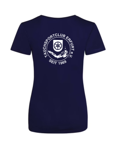 Funktionsshirt für Damen | Just Cool | french navy | Tauchsportclub Erfurt e.V.