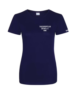 Funktionsshirt für Damen | Just Cool | french navy | Tauchsportclub Erfurt e.V.