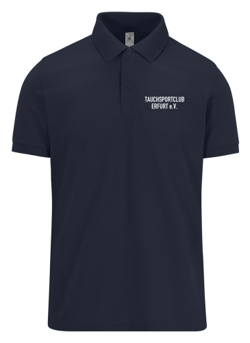 Poloshirt für Herren | B&C | navy | Tauchsportclub Erfurt e.V.