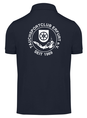 Poloshirt für Herren | B&C | navy | Tauchsportclub Erfurt e.V.
