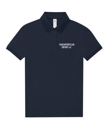 Poloshirt für Damen | B&C | navy | Tauchsportclub Erfurt e.V.