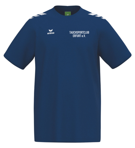 T-Shirt für Herren | Erima CMPT Wings | new navy/weiß | Tauchsportclub Erfurt e.V.