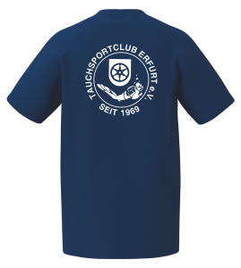 T-Shirt für Herren | Erima CMPT Wings | new navy/weiß | Tauchsportclub Erfurt e.V.