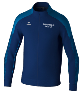 Trainingsjacke Unisex| Erima Evo Star | new navy/mykonos blue | Tauchsportclub Erfurt e.V.