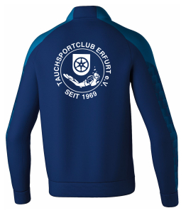 Trainingsjacke Unisex| Erima Evo Star | new navy/mykonos blue | Tauchsportclub Erfurt e.V.