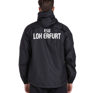 Regenjacke für Herren | JOMA Olimpiada | Trainer | schwarz | ESV Lokomotive Erfurt 1927 e.V.