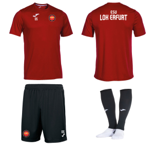 Trainingsset | JOMA Combi | Kinder/Herren | rot | ESV Lokomotive Erfurt 1927 e.V.