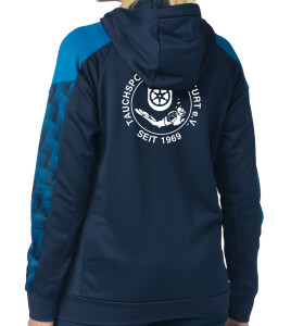 Trainingsjacke mit Kapuze Damen| Erima Evo Star | new navy/mykonos blue | Tauchsportclub Erfurt e.V.