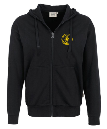 Kapuzen-Sweatjacke | Hakro | Herren | schwarz | USV...