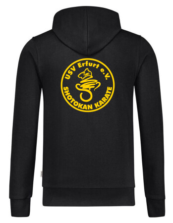 Kapuzen-Sweatjacke | Hakro | Herren | schwarz | USV...