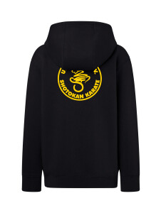 Kapuzen-Sweatjacke | Hakro | Kinder | schwarz | USV Erfurt Karate