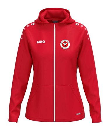 Kapuzenjacke | JAKO One | Damen | rot | JSC Saalfeld