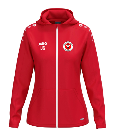Kapuzenjacke | JAKO One | Damen | rot | JSC Saalfeld