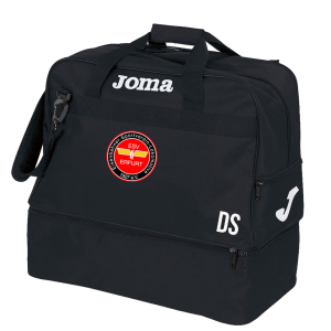 Sporttasche mit Bodenfach | JOMA Training III  | schwarz | ESV Lokomotive Erfurt 1927 e.V.