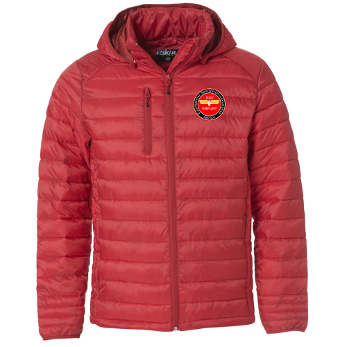 Isolationsjacke für Kinder | Clique Hudson | rot | ESV Lokomotive Erfurt 1927 e.V.