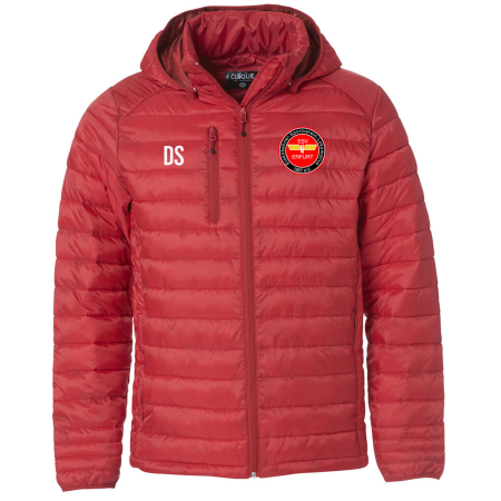 Isolationsjacke für Kinder | Clique Hudson | rot | ESV Lokomotive Erfurt 1927 e.V.