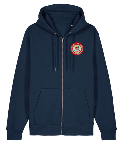 Zip-Hoodie Unisex | Stanley Stella | french navy | KV Facedu e.V.
