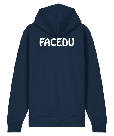 Zip-Hoodie Unisex | Stanley Stella | french navy | KV Facedu e.V.