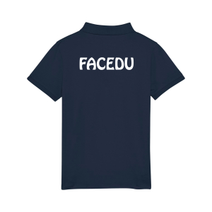 Polo für Kinder | Stanley Stella | french navy | KV Facedu e.V.