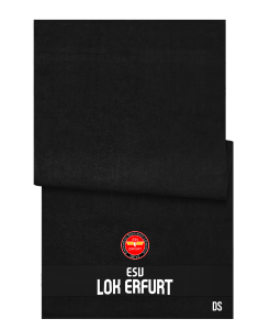 Handtuch | schwarz | ESV Lokomotive Erfurt 1927 e.V.