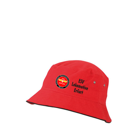 Fischerhut | Logo | rot | ESV Lokomotive Erfurt 1927 e.V.