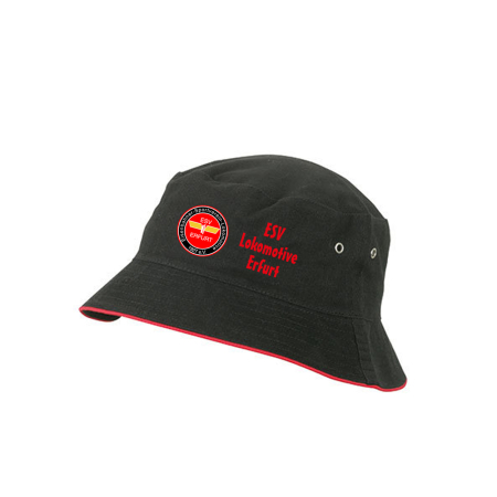 Fischerhut | Logo | schwarz | ESV Lokomotive Erfurt 1927...