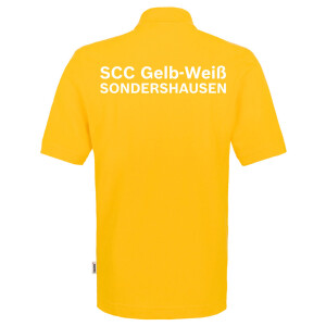 Poloshirt für Herren | Hakro Classic | gelb | SCC Gelb-Weiß Stockhausen e.V.
