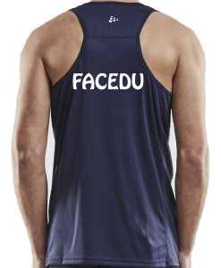 Tanktop | Herren | Craft Rush Singlet | navy | KV Facedu e.V.